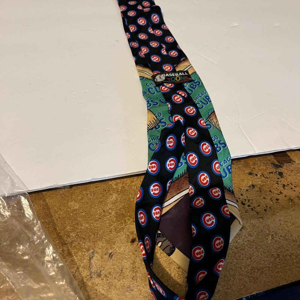 Chicago Cubs Cartoon Ties - Picture 3 of 3